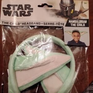 Star Wars The Child Headband - Mint and Beige